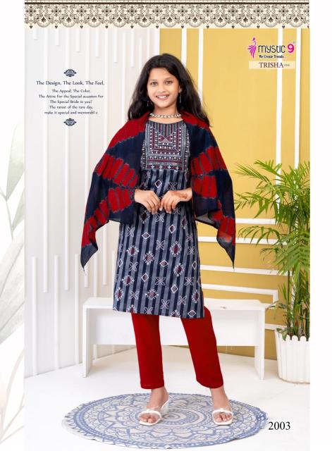 Mystic9 trisha (kids) vol 2 wholesale kurti vendors